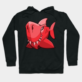 Shark - Cherry Tomato Red Hoodie